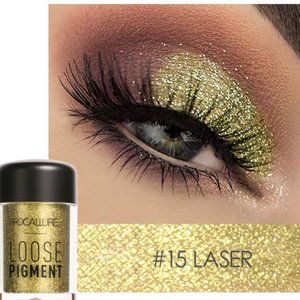 FOCALLURE Loose Glitter Pigments Eye Shadow, #15 Laser